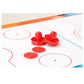8pcs/set Standard Plastic Air Hockey Pushers And Pucks Replacement For