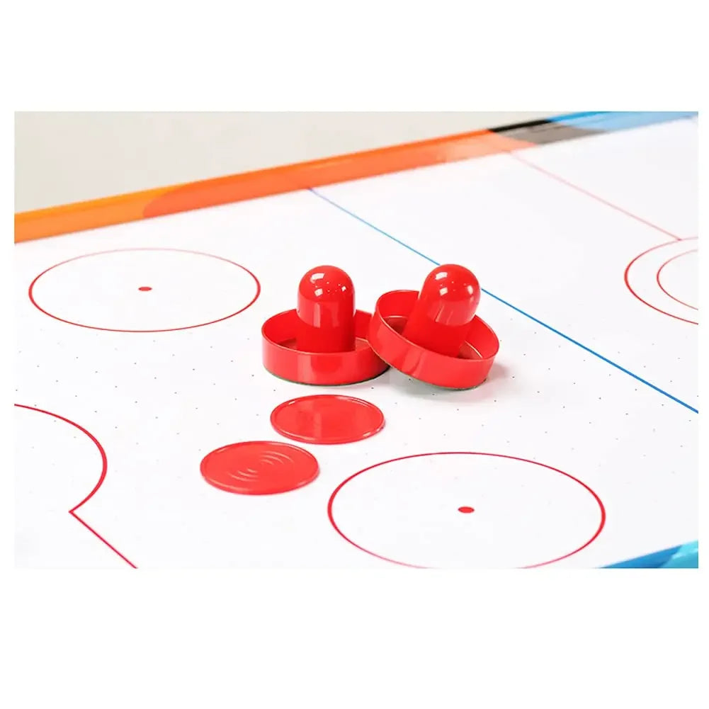 8pcs/set Standard Plastic Air Hockey Pushers And Pucks Replacement For