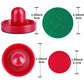 8pcs/set Standard Plastic Air Hockey Pushers And Pucks Replacement For