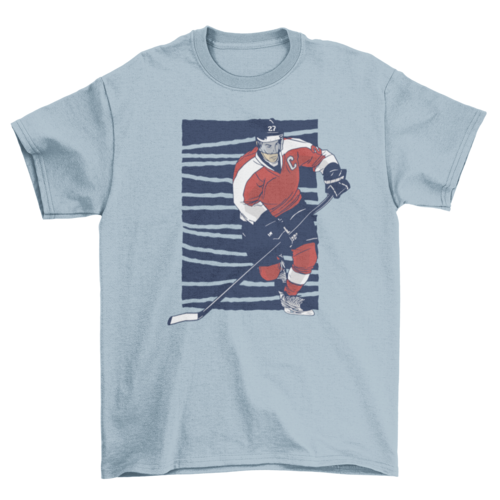 Ice Hockey Sport Player T-shirt