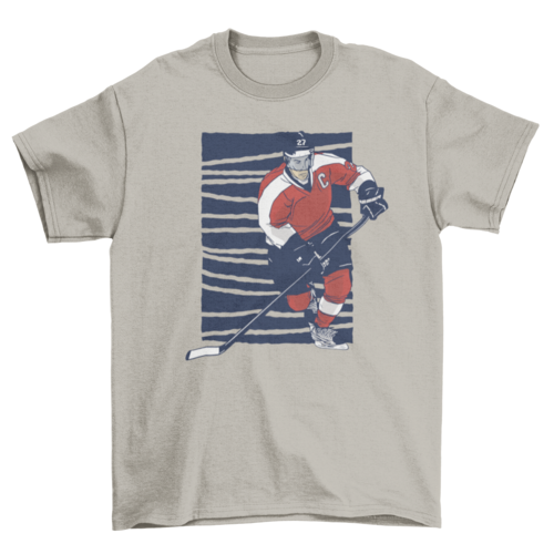 Ice Hockey Sport Player T-shirt