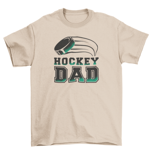 Hockey dad t-shirt
