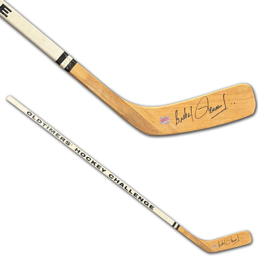 Gilbert Perreault Signed Old Timers Hockey